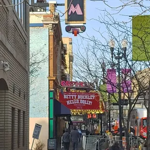 Right next to Orpheum Theater