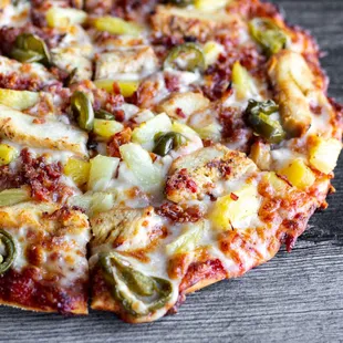 Hot Hawaiian Pizza