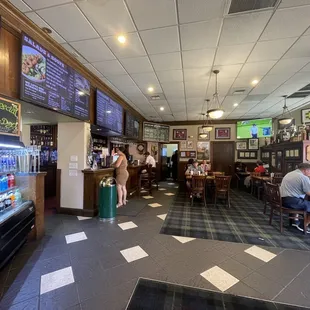 Inside and menu