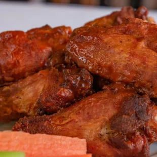 Tangy buffalo wings