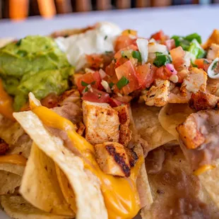 Chicken nachos