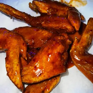 Mango habanero wings - all flats