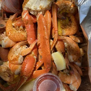 oysters and mussels, food