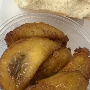 Coco Bread &amp; Plaintains