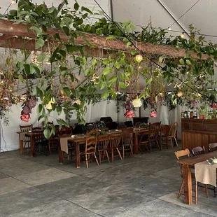 outside, salads