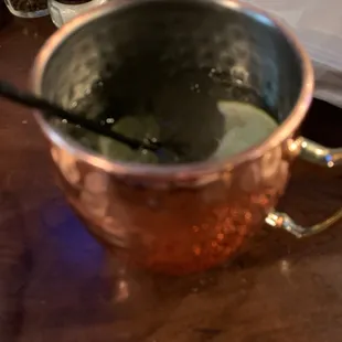 A crispy apple Moscow Mule. Really delicious!