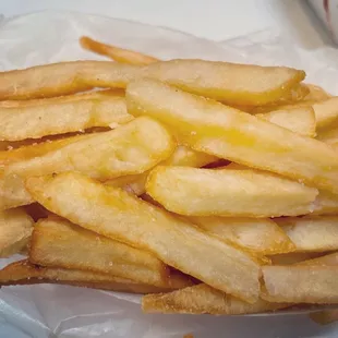 a pile of french fries