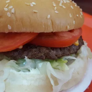 Delicuous cheeseburger!