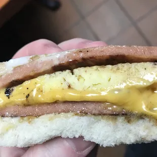 Fried Bologna Sandwich