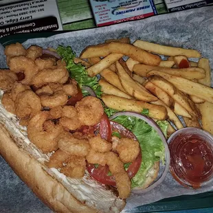 Cat Fish Po Boy