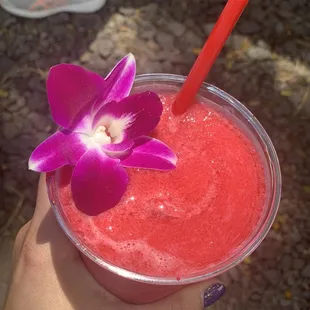 Raspberry Hibiscus Limeade