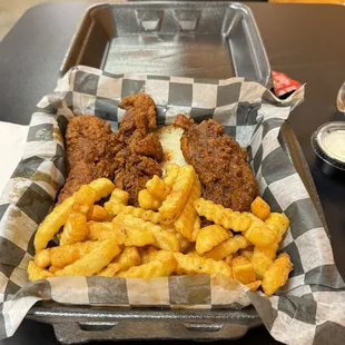 3 piece jumbo chicken tenders (medium)