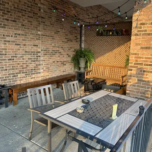 Outside patio