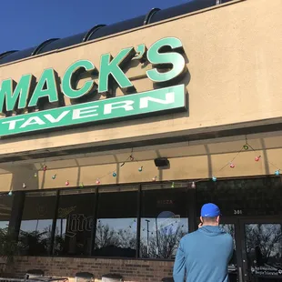 It is in a strip mall