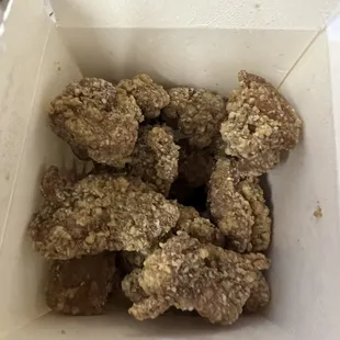 Popcorn chicken - very good