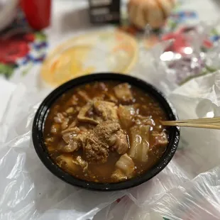 Menudo to go