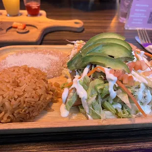 Flautas plate
