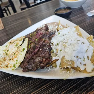 Ribeye Chilaquiles