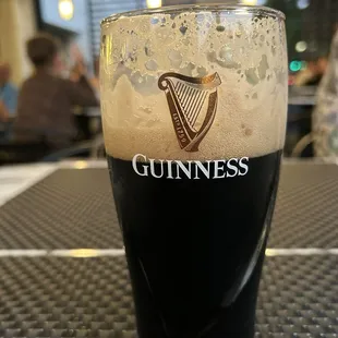 The Guinness I ordered.