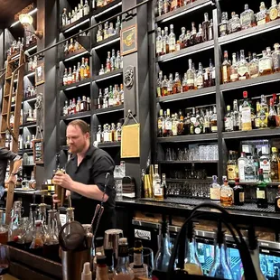 Bar area.