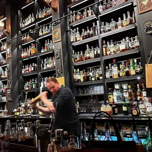 Bar area.