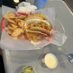 Tacos, nachos and great food