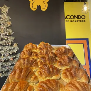 Delicious croissants