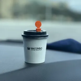 Macchiato Coffee to go ! Isn&apos;t it the cutest??