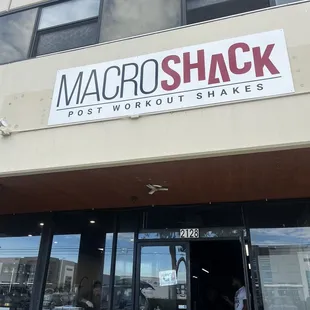 Outside sign. It is located inside of KS Fitness