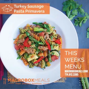 Garden vegetables tossed in extra virgin olive oil, garlic, sun dried tomatoes, fresh basil and parmesan cheese. Served with mix vegetables.