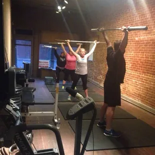 Awesome morning work out