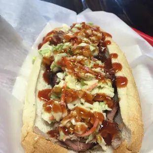 The Messy Pig Sandwich