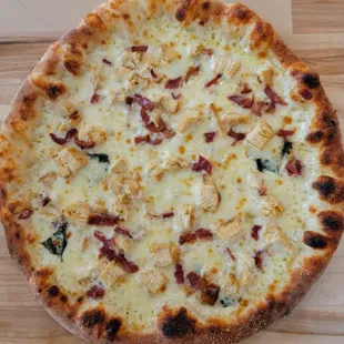 Chicken Bacon Ranch Pizza