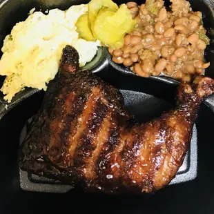Cajun Barbecue Chicken Meal