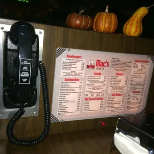 Large menu an fixed to perfection