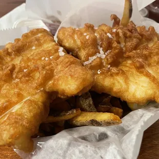 Fire walleye! So crispy, fresh, and delicious.