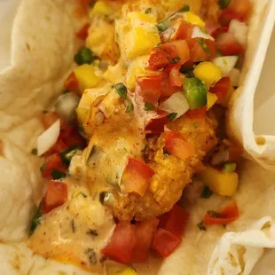 Shrimp taco