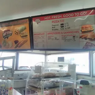 Menu for Hot Stuff Pizza