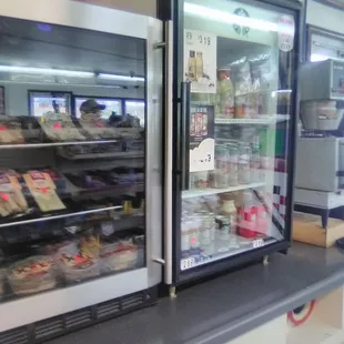 Cold foods and coffees