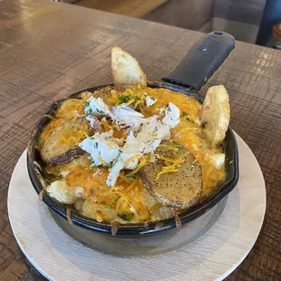 Loaded backed potato