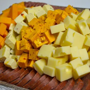 Cheese Chunk Trays made to suit you!