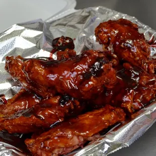 Spicy Raspberry Wings... Everyone's favorite!