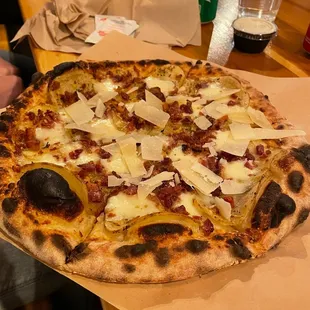 Potato Rosemary Pizza