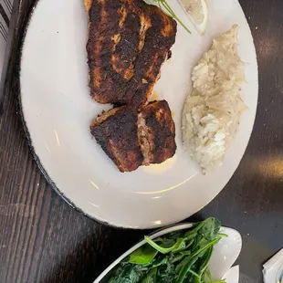 Blackened Red fish special