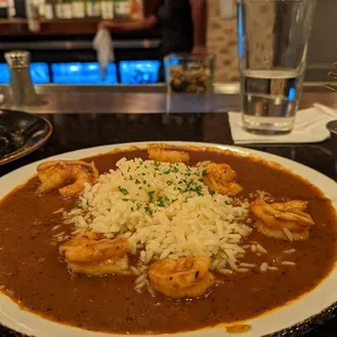 Shrimp etouffee