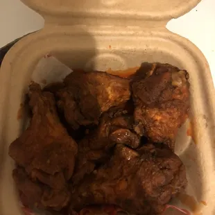 5 wings for the price of 6 which cost $10. Do better.