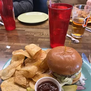 Black n bleu burger