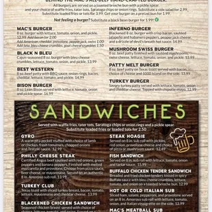 Menu page 2