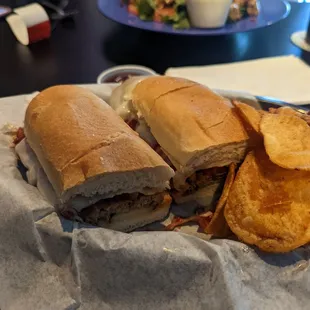 Steak hoagie.