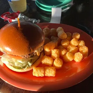 Mushroom Swiss Burger